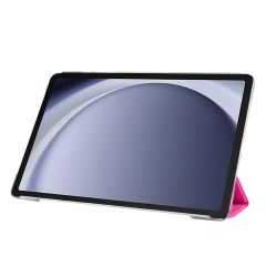 Galaxy Tab A9 Plus 11'' uyumlu Kapaklı Kılıf Standlı Flip Smart Akıllı Kapak Uyku Modlu Tablet Kılıfı Pembe