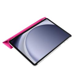 Galaxy Tab A9 Plus 11'' uyumlu Kapaklı Kılıf Standlı Flip Smart Akıllı Kapak Uyku Modlu Tablet Kılıfı Pembe
