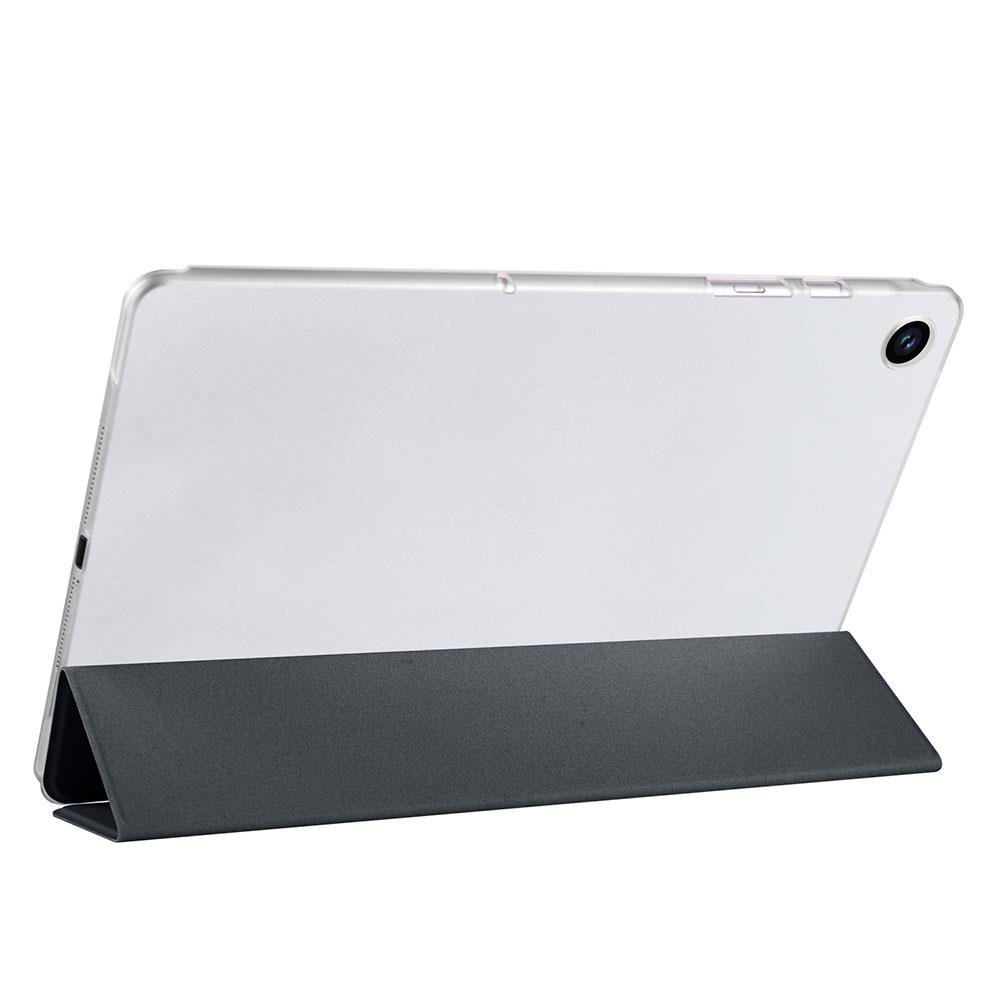 Galaxy Tab A9 Plus 11'' uyumlu Kapaklı Kılıf Standlı Flip Smart Akıllı Kapak Uyku Modlu Tablet Kılıfı Siyah