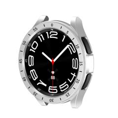 Galaxy Watch 6 Classic 43 mm uyumlu Ekran Koruyucu & Kasa Koruma Spor Görünüm Bezel Halka 360 Koruma