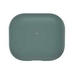 Apple Airpods 3 Kılıf Benks Liquid Silikon PC Kapak Yeşil