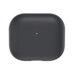 Apple Airpods 3 Kılıf Benks Liquid Silikon PC Kapak Siyah