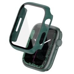 Apple Watch 7 41 mm uyumlu Ekran Koruyucu Kasa Koruma Full Body Gard Tüm Gövde Koruyucu Tam Koruma Koyu Yeşil