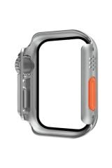 Apple Watch 6 SE 5 4 44 mm uyumlu Watch Ultra 49 mm Kasa Dönüştürücü & Ekran Koruyucu Tam Koruma