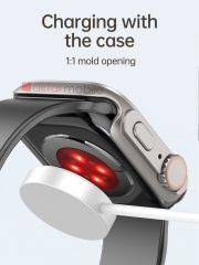 Apple Watch 6 SE 5 4 44 mm uyumlu Watch Ultra 49 mm Kasa Dönüştürücü & Ekran Koruyucu Tam Koruma