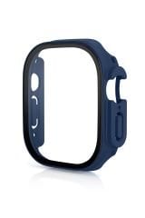 Apple Watch Ultra 49 mm uyumlu Cam Ekran Koruyucu Kasa Koruma Full Body Tüm Gövde Darbe Emici