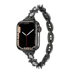 Apple Watch 10 46 mm uyumlu Zarif Taşlı Tasarım Metal Kordon New Collection Şık Kayış