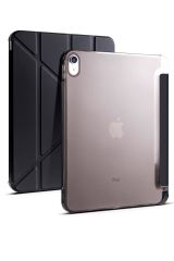 iPad 10. Nesil 2022 10.9'' Uyumlu Kılıf Kalem Bölmeli Standlı Akıllı Uyku Modlu Kapaklı Tablet Kılıfı Siyah