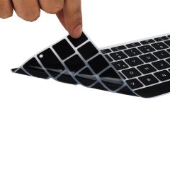 MacBook Air 13 M1 2021 Klavye Koruyucu 13.3'' A2337 Uyumlu Türkçe Q Silikon Ped