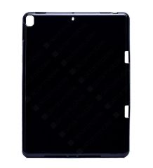 Apple iPad 9. Nesil 2021 10.2'' inc Kılıf Kalem Bölmeli Siyah Silikon Kılıf Esnek TPU Kapak