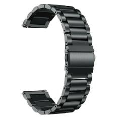 Amazfit GTR 47 mm Uyumlu Metal Kordon Premium Paslanmaz Çelik Kayış Baklalı Model