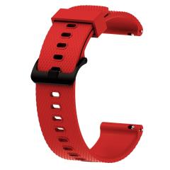 Amazfit Bip Lite Uyumlu Silikon Kordon Tırtıklı Tasarım Premium Spor Kayış
