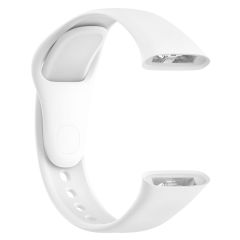 Xiaomi Redmi Watch 3 Silikon Kordon Tam Uyumlu Pim Tasarımı Premium Spor Kayış Beyaz