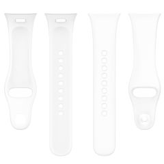 Xiaomi Redmi Watch 3 Silikon Kordon Tam Uyumlu Pim Tasarımı Premium Spor Kayış Beyaz