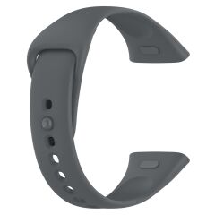 Xiaomi Redmi Watch 3 Silikon Kordon Tam Uyumlu Pim Tasarımı Premium Spor Kayış Gri