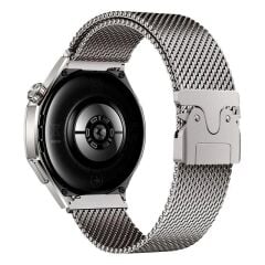 Amazfit GTR / GTR 2 / GTR 2e 47 mm Uyumlu Hasır Metal Örgü Kordon Kayış Ayarlanabilir Kilitli Toka
