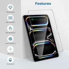 iPad Pro 13 M4 2024 uyumlu Ekran Koruyucu Nano Kırılmaz Esnek Üstün Koruma