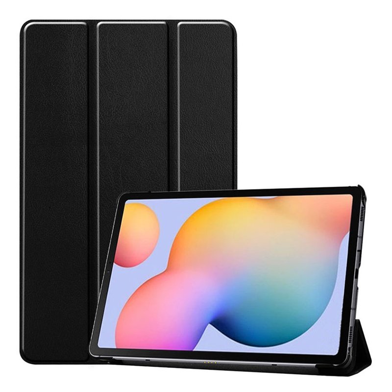 Samsung Galaxy Tab S8 11'' uyumlu Kılıf Flip Akıllı Kapak Standlı Smart Cover Uyku Modlu Siyah