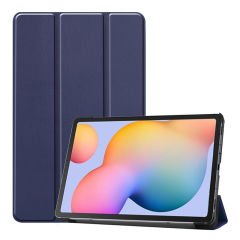 Samsung Galaxy Tab S8 11'' uyumlu Kılıf Flip Akıllı Kapak Standlı Smart Cover Uyku Modlu Lacivert