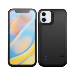 Apple iPhone 12 uyumlu Şarjlı Kılıf 5000 mAh Bataryalı Kapak