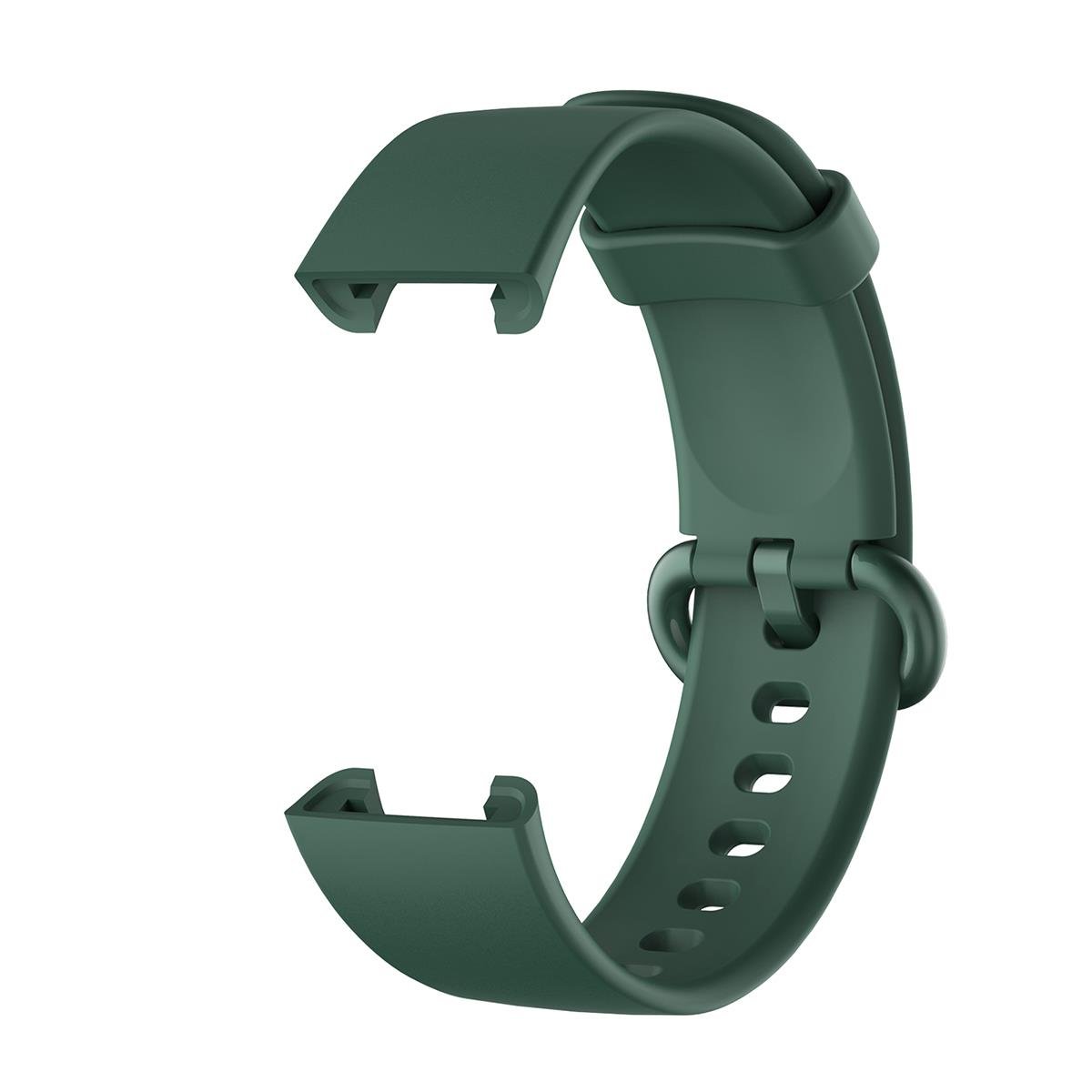Mi Watch Lite Watch Silikon Kordon Premium Spor Kayış - 10 Renk Koyu Yeşil