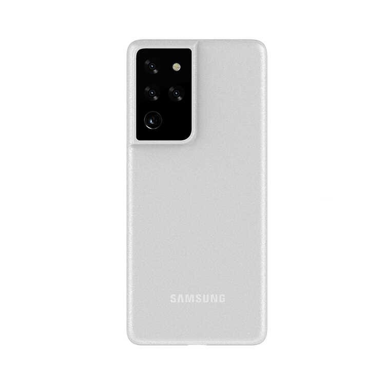 Galaxy S21 Ultra Kılıf Benks Lollipop Protective Kapak Beyaz