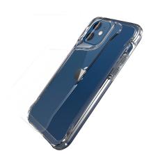 iPhone 12 uyumlu Kılıf Şeffaf Silikon Kapak Agresif Tasarım Üstün Koruma Yükseltilmiş Kenar