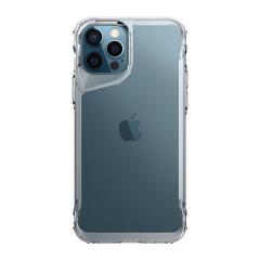 iPhone 12 Pro uyumlu Kılıf Şeffaf Silikon Kapak Agresif Tasarım Üstün Koruma Yükseltilmiş Kenar