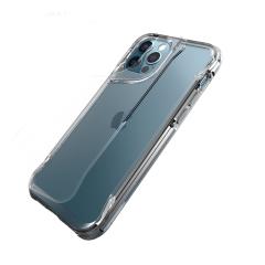 iPhone 12 Pro uyumlu Kılıf Şeffaf Silikon Kapak Agresif Tasarım Üstün Koruma Yükseltilmiş Kenar