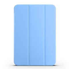 Apple iPad Mini 6. Nesil 2021 Uyumlu Kılıf Flip Akıllı Kapak Standlı Kılıf Smart Cover Uyku Modlu Mavi