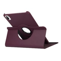 Xiaomi Mi Pad 5 uyumlu Kılıf 360° Dönebilen Akıllı Kapak Standlı Kılıf Smart Uyku Modlu Mor