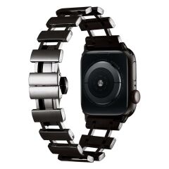 Apple Watch 10 42 mm Uyumlu Metal Kordon New Collection Zarif Paslanmaz Çelik Kayış