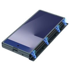 Galaxy Z Fold 7 uyumlu Kılıf Standlı Kamera Korumalı Premium Kapak Mat Tasarım