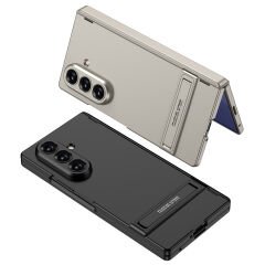 Galaxy Z Fold 7 uyumlu Kılıf Standlı Kamera Korumalı Premium Kapak Mat Tasarım