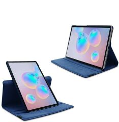 Samsung Galaxy Tab S8 11'' uyumlu Kılıf 360° Dönebilen Akıllı Kapak Standlı Smart Uyku Modlu Mor