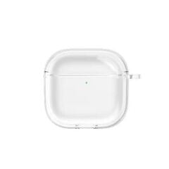 Airpods 4. Nesil Uyumlu Kılıf Şeffaf Kristal Silikon Kapak Kulaklık Kılıfı