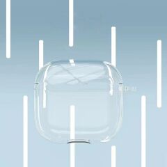 Airpods 4. Nesil Uyumlu Kılıf Şeffaf Kristal Silikon Kapak Kulaklık Kılıfı