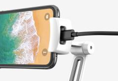 Masa Üstü Tablet Tutucu Telefon Standı Ayarlanabilir 4'' - 10'' inc - Metal Alaşım - Katlanabilir