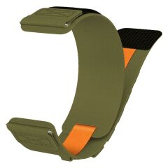 Redmi Watch 5 Active / Lite uyumlu Bileklik Kordon İnovatif Tasarım Geniş Hasır Kumaş Kayış Cırtlı