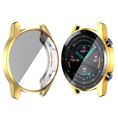 Huawei GT 2 46 mm Ekran Koruyucu Kasa Koruma Full Body Gard Tüm Gövde Koruyucu Tam Koruma 360 °