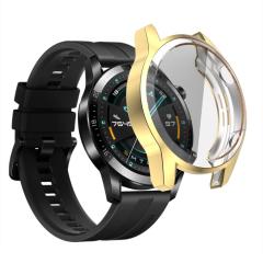 Huawei GT 2 46 mm Ekran Koruyucu Kasa Koruma Full Body Gard Tüm Gövde Koruyucu Tam Koruma 360 °