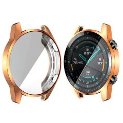 Huawei GT 2 46 mm Ekran Koruyucu Kasa Koruma Full Body Gard Tüm Gövde Koruyucu Tam Koruma 360 °