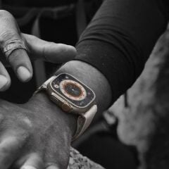 Apple Watch Ultra 49 mm uyumlu Kordon Alpine Loop Örgü Kayış