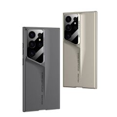 Galaxy S24 Ultra uyumlu Kılıf Kamera Korumalı Spor Tasarım İnce Sert Rubber Procase Kapak