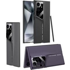 Galaxy S24 Ultra uyumlu Kılıf Kamera Korumalı Spor Tasarım İnce Sert Rubber Procase Kapak