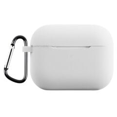 Airpods Pro 3. Nesil Uyumlu Kılıf Hoparlör ve Mikrofon Delikli Silikon Kapak Soft Yumuşak Dokulu