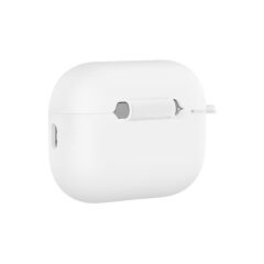 Airpods Pro 3. Nesil Uyumlu Kılıf Hoparlör ve Mikrofon Delikli Silikon Kapak Soft Yumuşak Dokulu