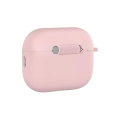 Airpods Pro 3. Nesil Uyumlu Kılıf Hoparlör ve Mikrofon Delikli Silikon Kapak Soft Yumuşak Dokulu