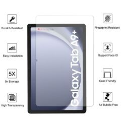 Galaxy Tab A9+ Plus 11'' Uyumlu Ekran Koruyucu Nano Kırılmaz Esnek Üstün Koruma