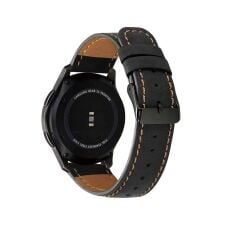 Redmi Watch 5 Active / Lite Uyumlu PU Deri Kordon Dikişli Suni Deri Kayış